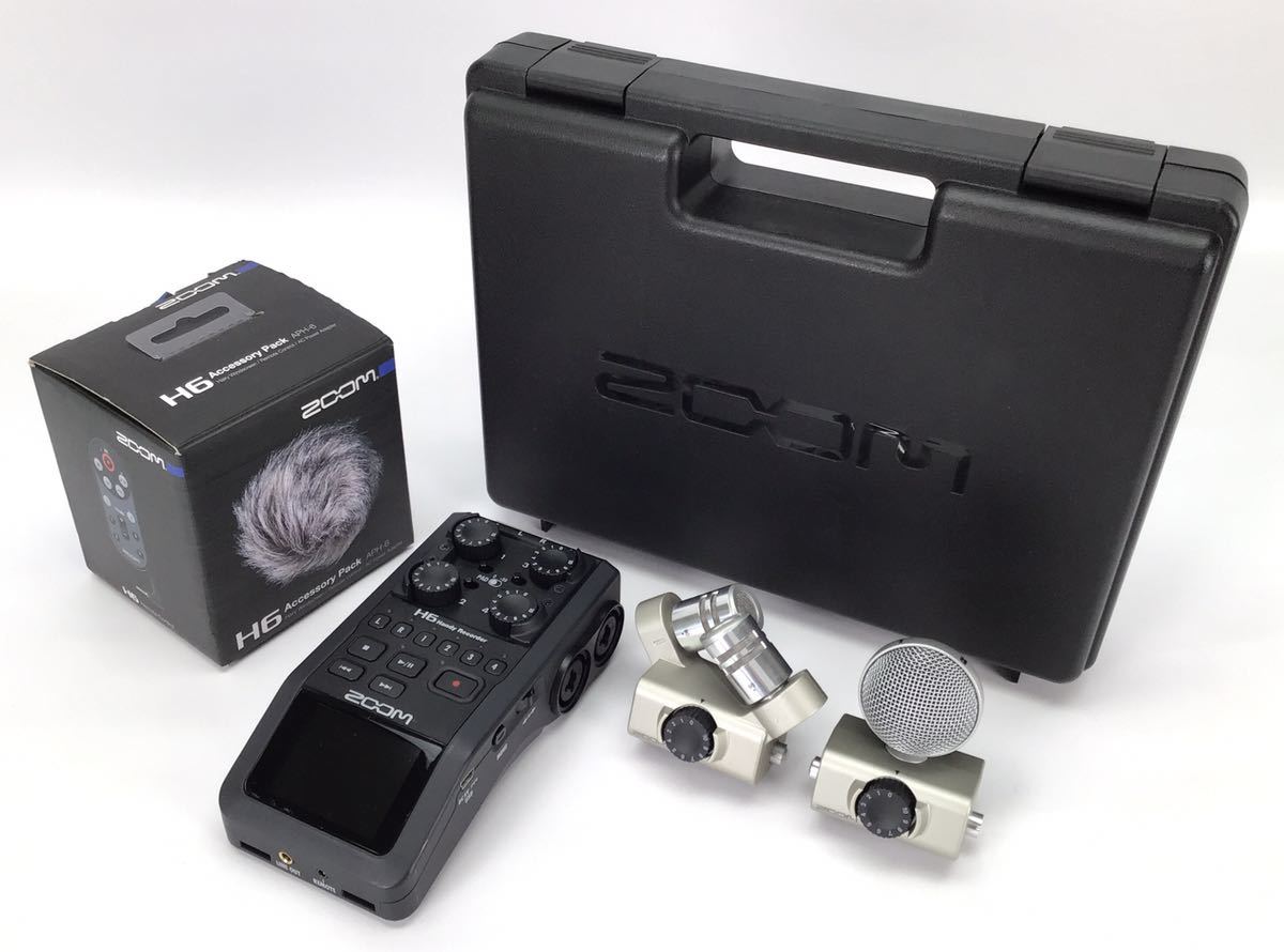 きです】 【送料無料/中古品】 ZOOM H6 Handy Recorder ハンディ