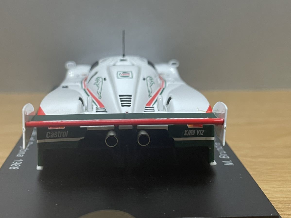 スパーク製 1/43 ジャガーXJR 9 1988年デイトナ24時間ウイナーNo.60 M.ブランデル/R.ボーセル/J.ニールセン/J.ラマース_画像4