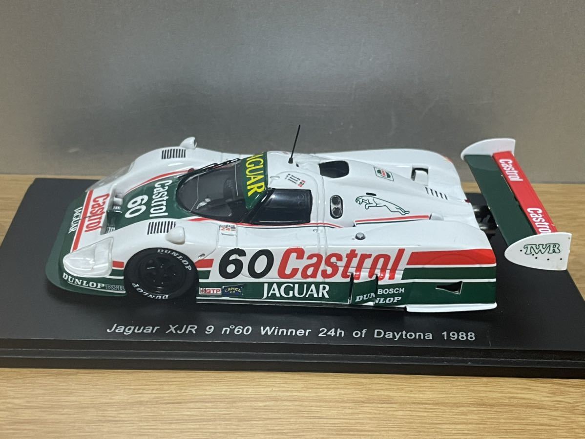 スパーク製 1/43 ジャガーXJR 9 1988年デイトナ24時間ウイナーNo.60 M.ブランデル/R.ボーセル/J.ニールセン/J.ラマースの画像5