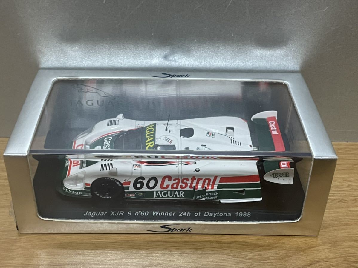 スパーク製 1/43 ジャガーXJR 9 1988年デイトナ24時間ウイナーNo.60 M.ブランデル/R.ボーセル/J.ニールセン/J.ラマースの画像6