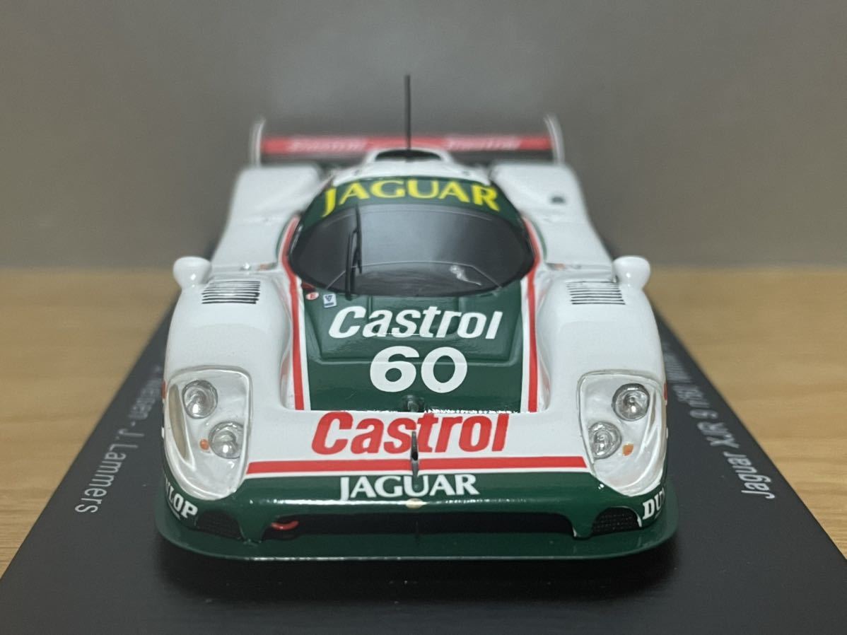 スパーク製 1/43 ジャガーXJR 9 1988年デイトナ24時間ウイナーNo.60 M.ブランデル/R.ボーセル/J.ニールセン/J.ラマースの画像3