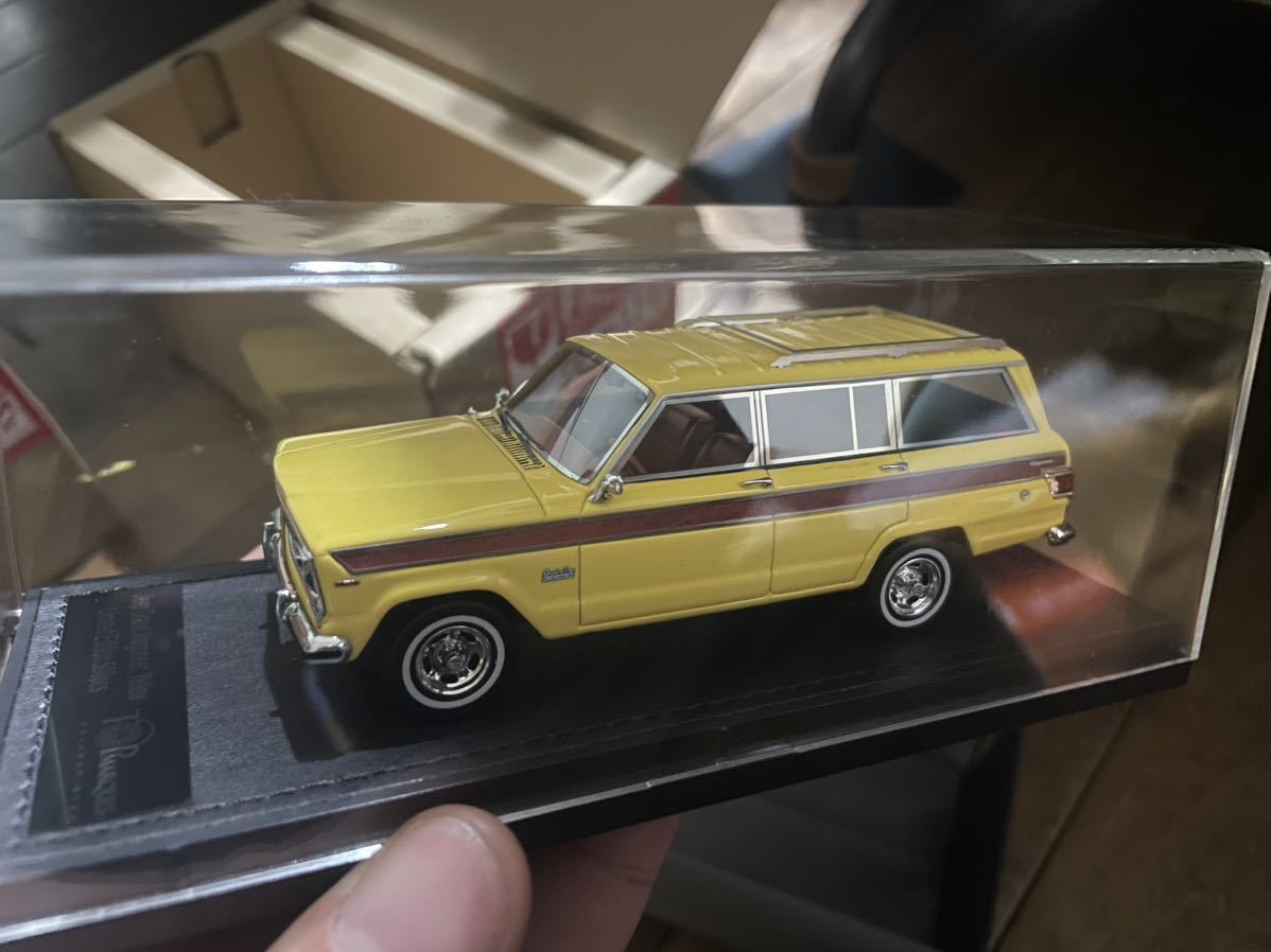 Top Marques 1/43 Jeep Grand Wagoneer 限定500台 ジープ グランドワゴニア 黄色 ハンターイエロー_画像1