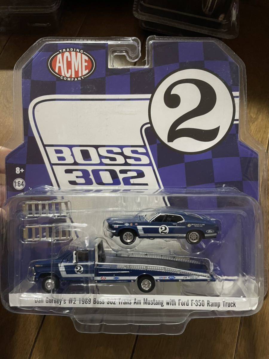Dan Gurney 1964 FORD C-950 TRUCK 1965 SHELBY GT350
