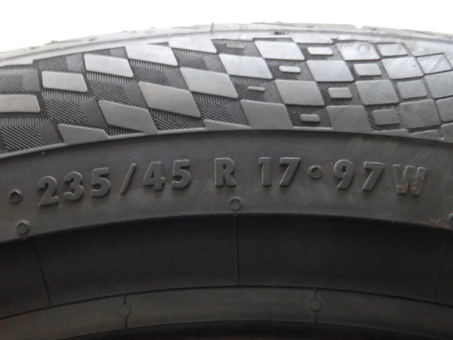 コンチネンタル MaxContact MC6 235/45R17 97W XL 新品処分 1本のみ サマータイヤ 2019年製_画像3