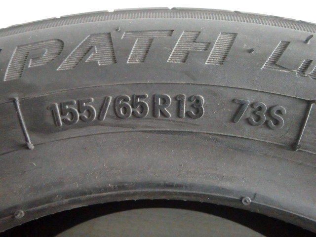 トーヨータイヤ TRANPATH LuK 155/65R13 73S 未使用 1本のみ サマータイヤ 2017年製_画像3