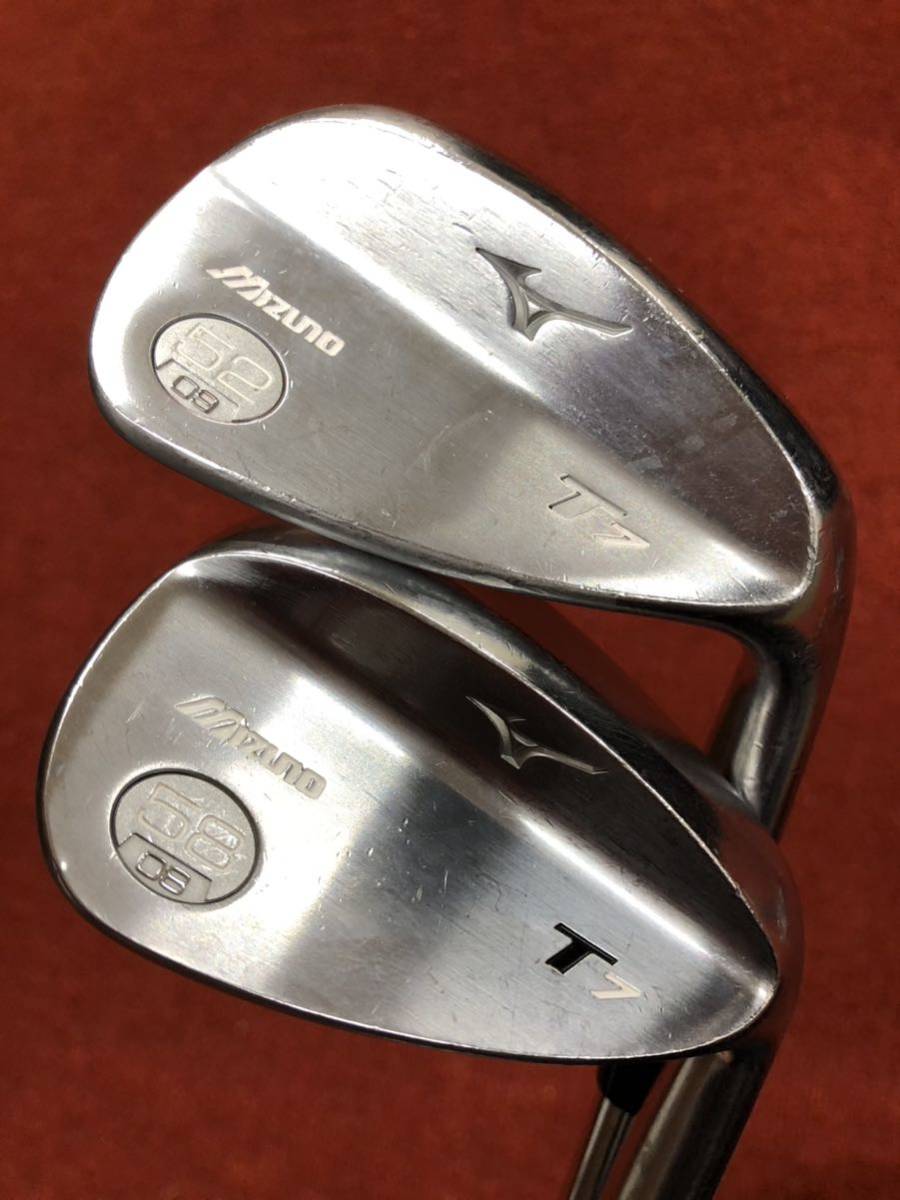 ミズノ T7 ウェッジ 2本セット 52-9 58-8 ダイナミックゴールド S200