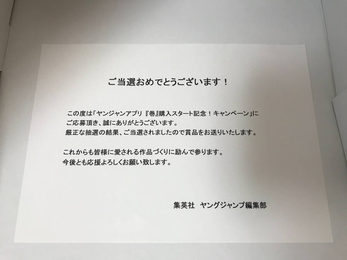 ☆送料無料 未使用☆ ヤングジャンプ 『ウマ娘 シンデレラグレイ