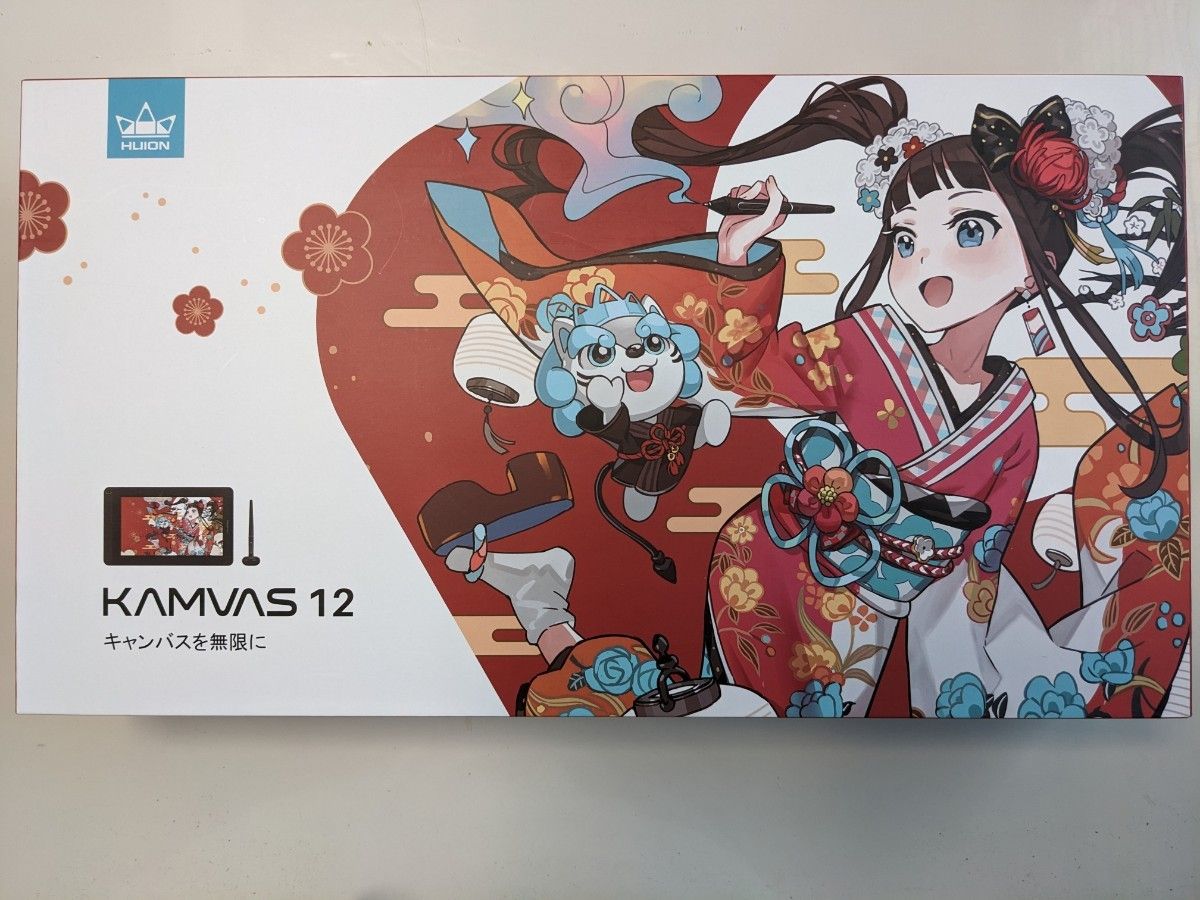 爆買い新作 HUION 液タブ 液晶ペンタブレット Kamvas12 豪華版 11.6