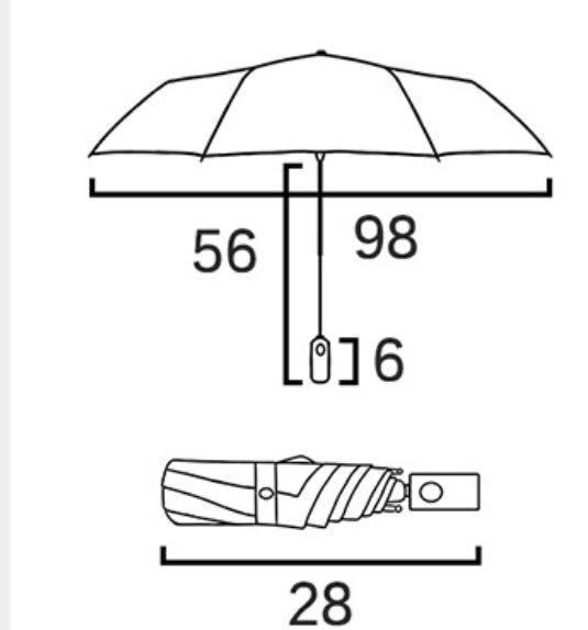  free shipping strawberry pattern automatic folding parasol umbrella 8ps.@. folding parasol UV cut 