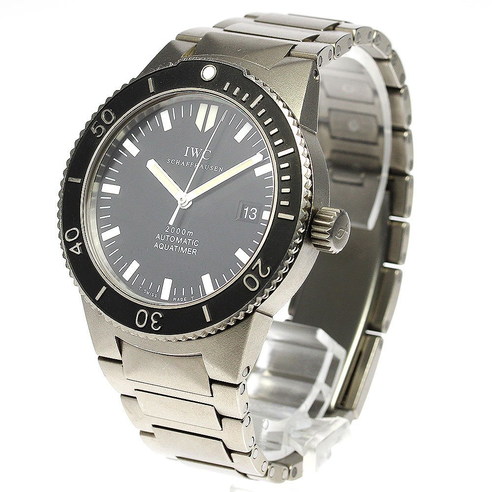 IWC GSTアクアタイマー デイト IW353601 自動巻き メンズ_735766 あ行