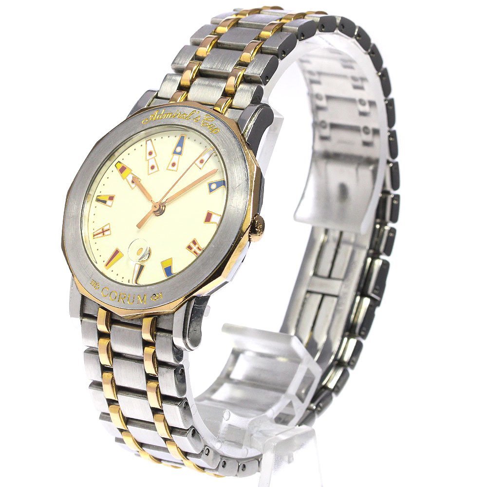 CORUM】コルム アドミラルズカップ デイト 99.330.24.V585 CORUM】コルム アドミラルズカップ デイト 99.330.24.V585