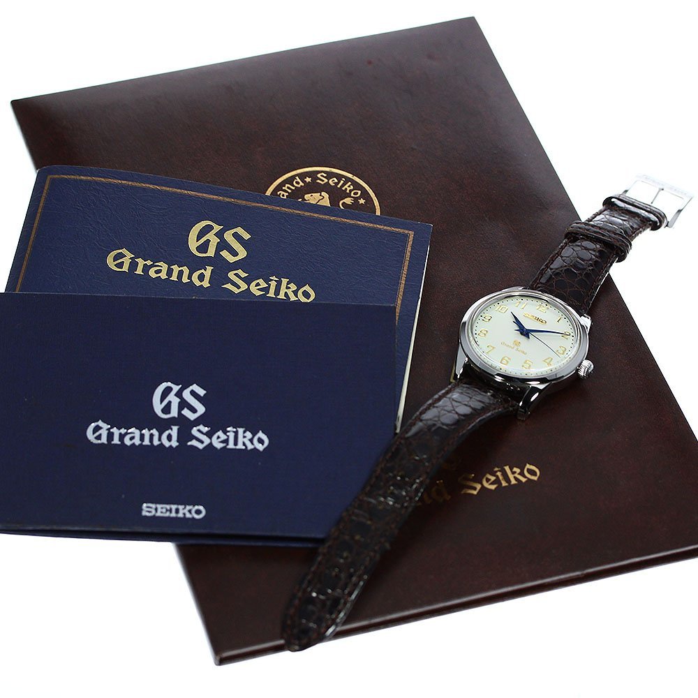 * beautiful goods * written guarantee attaching .[SEIKO] Seiko Grand Seiko mechanical SBGW003/9S54-0020 hand winding men's _700016 [232]