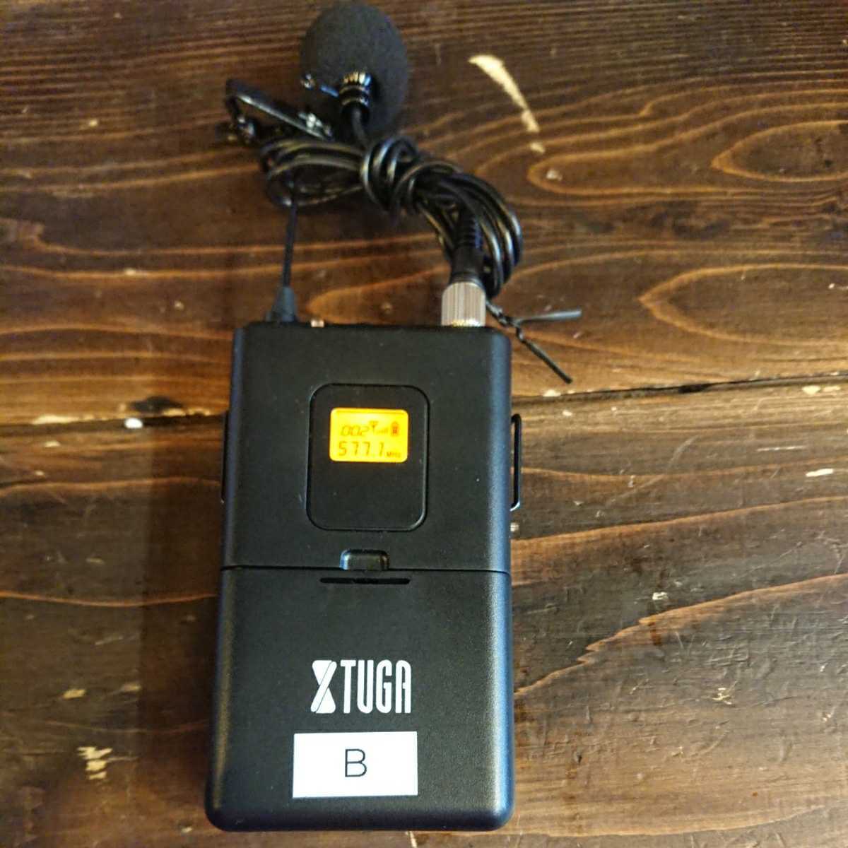 N3510 XTUGA 586.7MHz wireless transmitter hand Mike pin Mike electrification has confirmed single 3 battery 2 piece use postage nationwide equal 300 jpy 