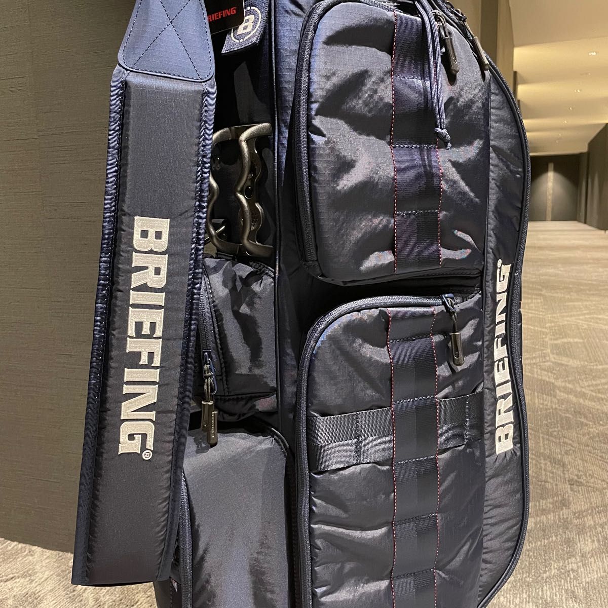 BRIEFING ブリーフィング 軽量 キャディバッグ CR-6 ネイビー BRIEFING ブリーフィング 軽量 キャディバッグ CR-6 ネイビー