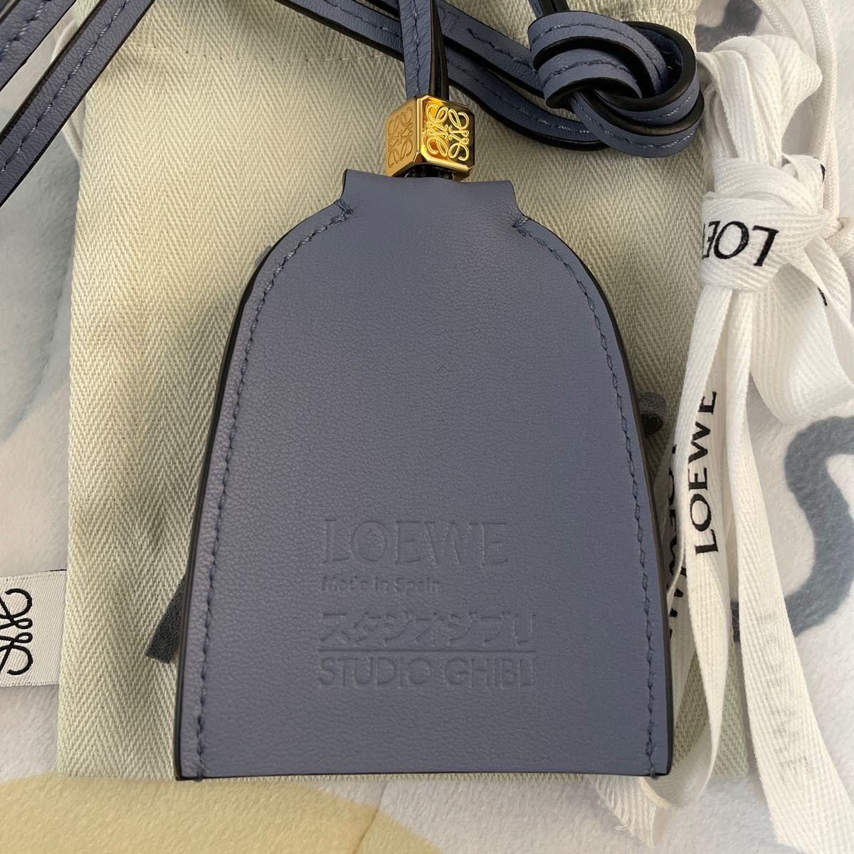 限定出品【LOEWE ハウル コラボ】マルクル キーフォブチャーム ロエベ