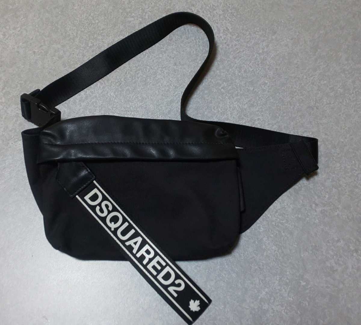 格安人気 DSQUARED2 ボディバッグ DSQUARED2 ボディバッグ(ウエストバッグ)新品・未使用