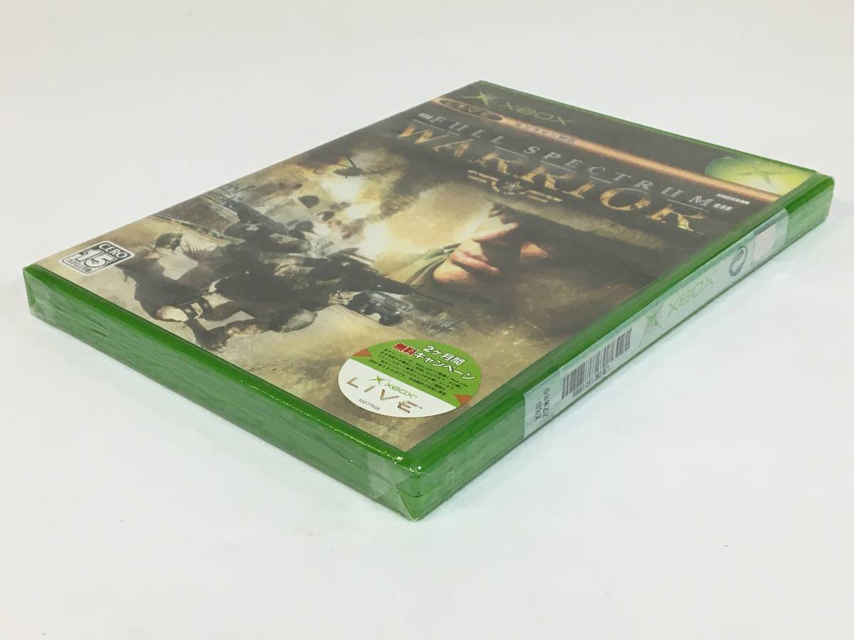 ●○S580 未開封 XBOX ソフト FULL SPECTRUM WARRIOR フル スペクトラム ウォリアー○●_画像3