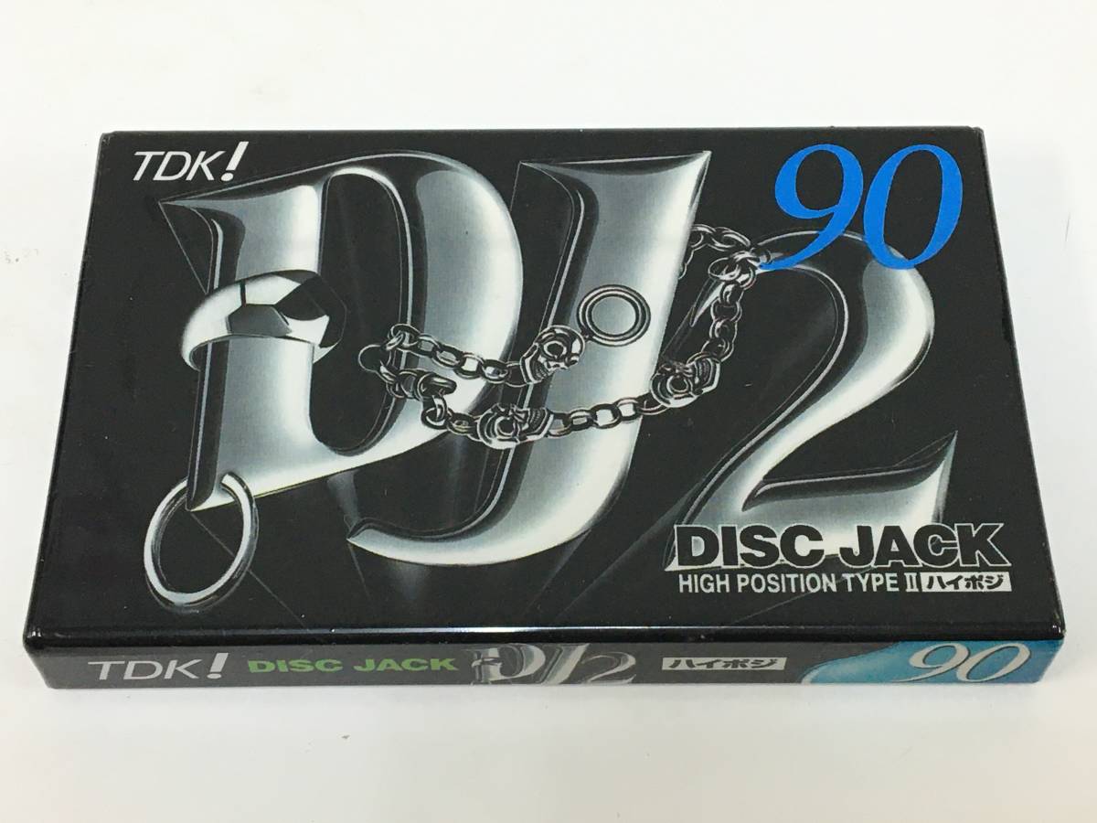 ●○V087 未開封 カセットテープ TDK HIGH POSITION DISC JACK DJ2/90 他 10本○●_画像4