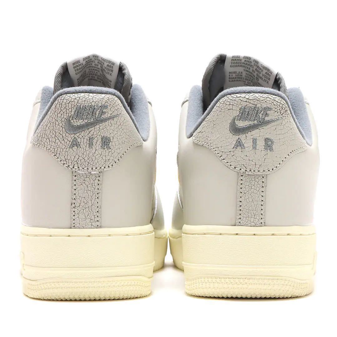 生産終了 27cm US9 NIKE AIR FORCE 1 07 LX JEWEL SWOOSH LOW Light Bone and Coconut Milk PALE エアフォース ワン ロー ジュエル グレー_画像3