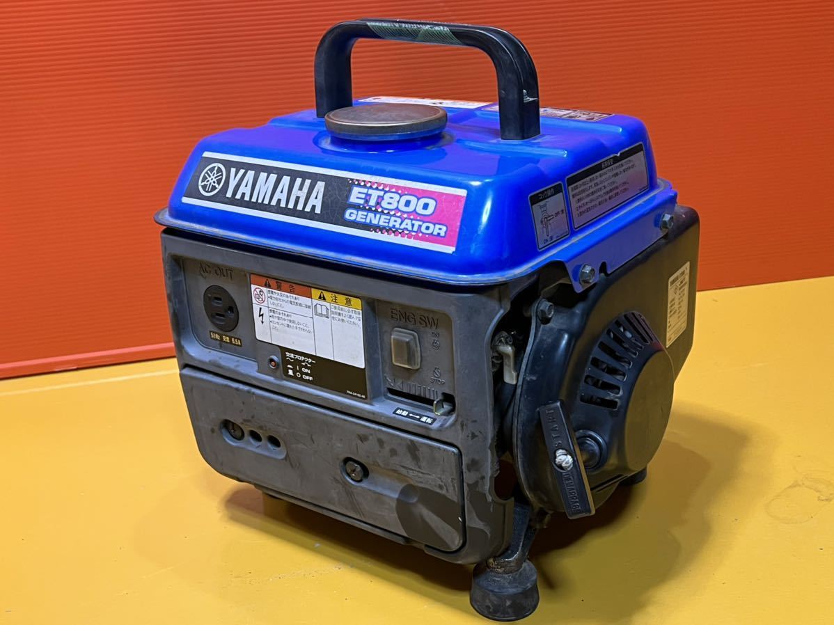 Yahoo!オークション - ヤマハ YAMAHA エンジン発電機 ET800 中古 Yahoo!オークション - ヤマハ YAMAHA エンジン発電機 ET800 中古