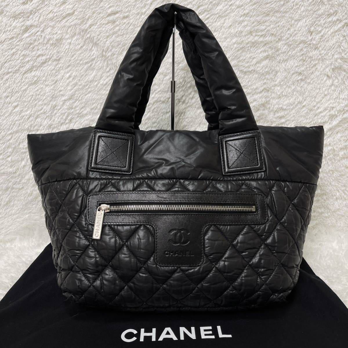 ダメージ 1円【セレブ御用達】CHANEL シャネル トートバッグ ココ