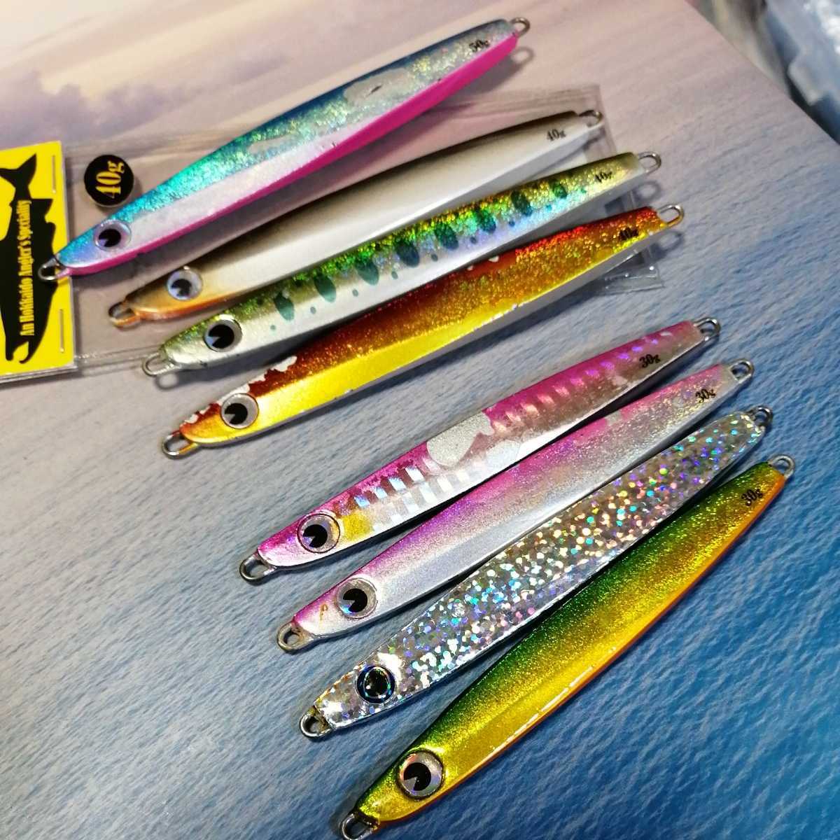 多数出品中 30g〜50g アイマ フォックステイル 8個セット 海アメ海