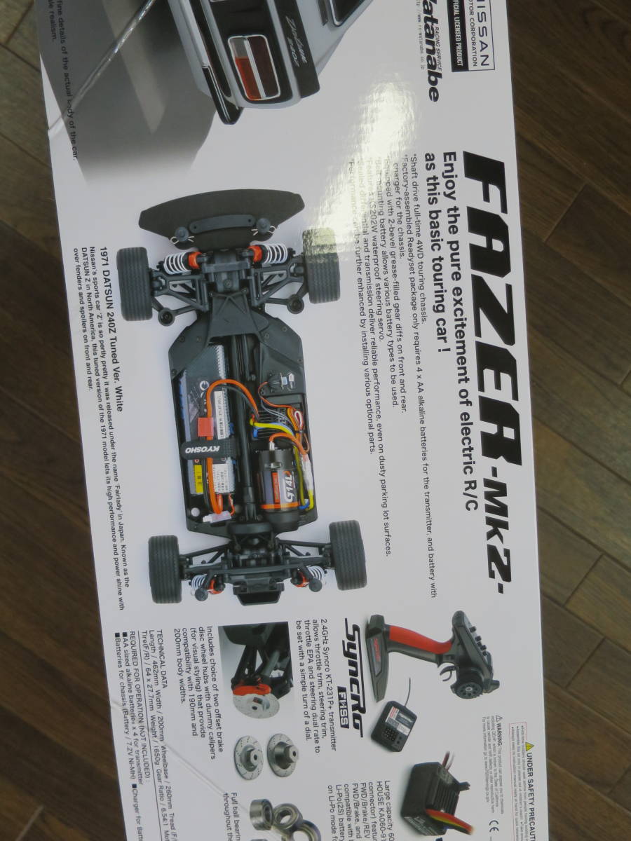 2021超人気 京商1 10 4WD フェーザー ダットサン 240Z FAZER