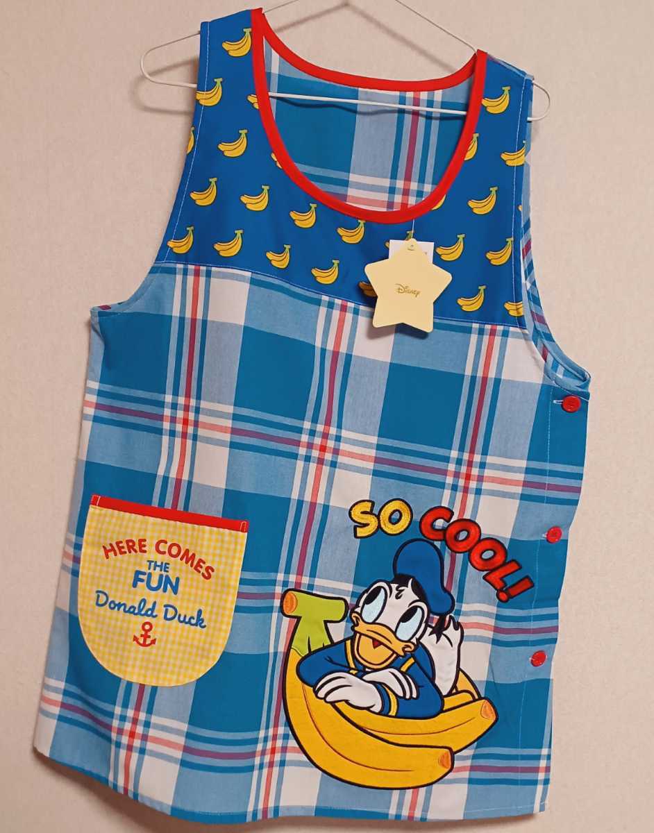 保育士エプロン ディズニー ドナルド