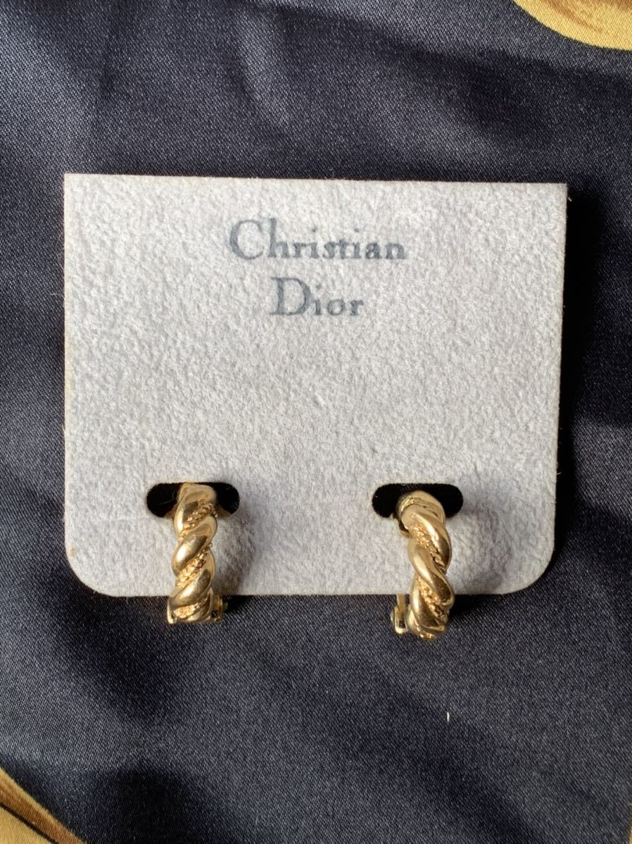 新作商品 Christian Dior ヴィンテージイヤリング オールド ディオール