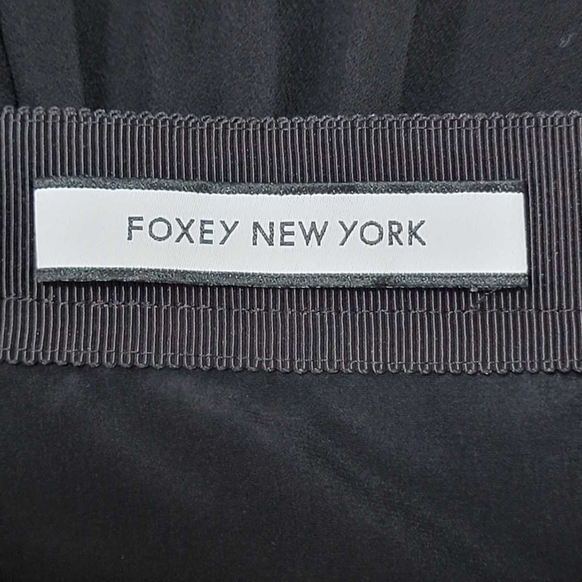 極美品】日本製 フォクシーニューヨーク FOXEY NEW YORK プリーツ