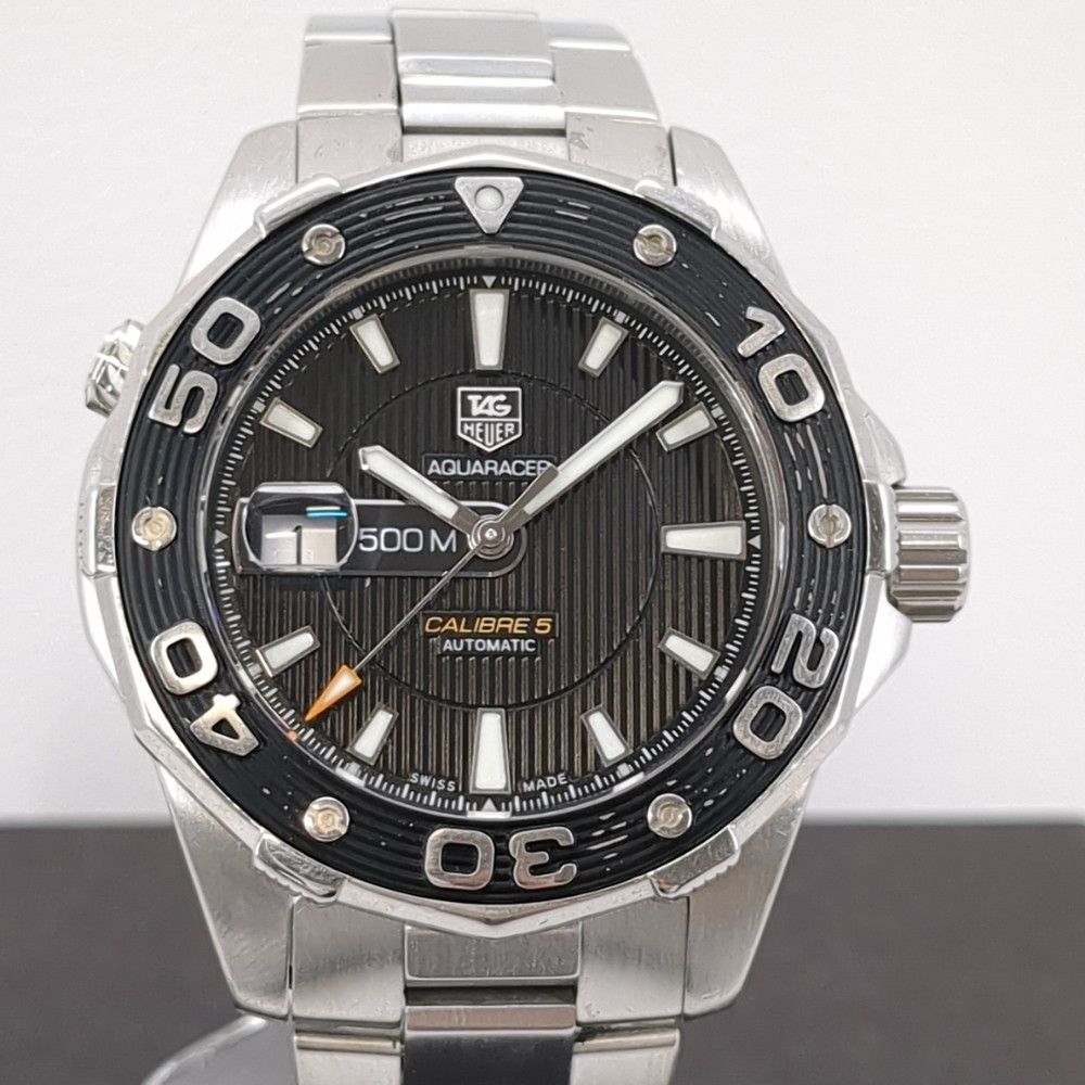 タグホイヤー アクアレーサー WAJ2110 腕時計 メンズ 自動巻き TAGHEUER ◆3107/SBS通り店
