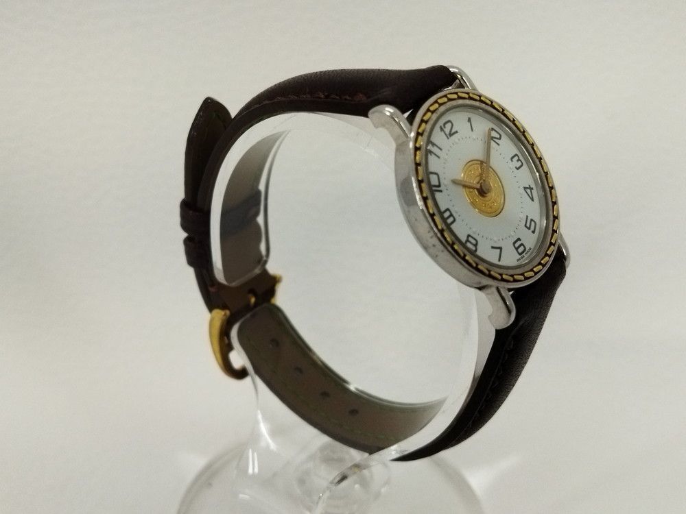 エルメス セリエ 腕時計 レディース クォーツ 社外ベルト HERMES