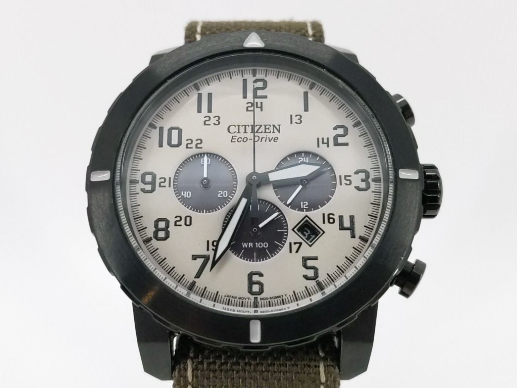 CITIZEN シチズン エコドライブ B620-S089816 クロノグラフ ソーラー