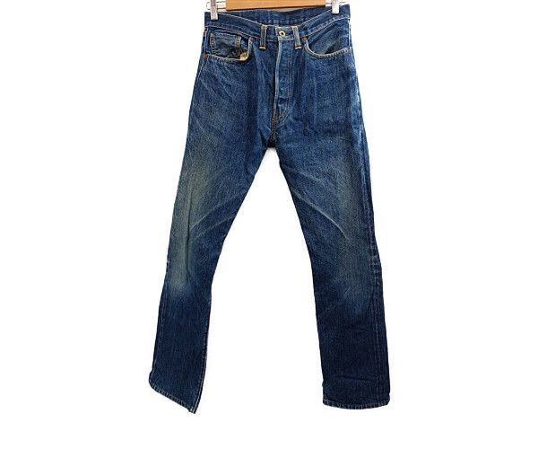 LEVI’S 501XX ジーンズ ブルー SIZE 76cm(W30) 2000年製 555 バレンシアガ工場 米国製 BIGE デニム リーバイス ◆3109/宮竹店_画像1