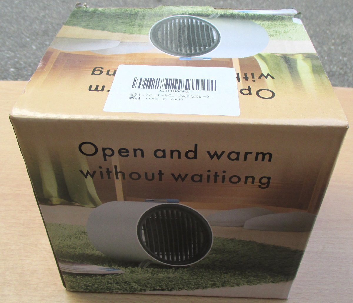 *Space Heater XY-610 ceramic fan heater Open and warm without waiting* small size . powerful & energy conservation 1,391 jpy 