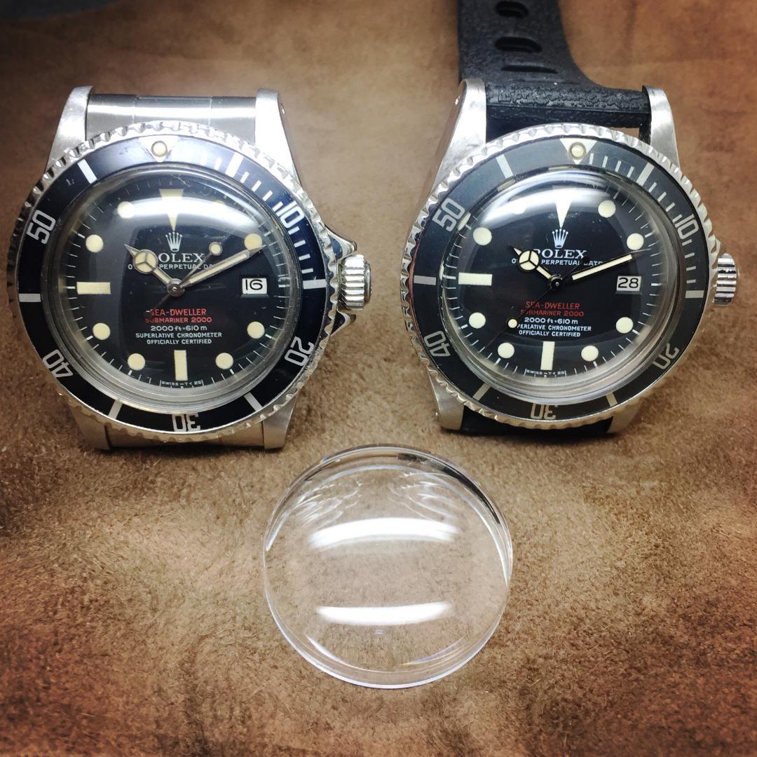 R26 ロレックス シードゥエラー 1665 社外 プラ風防 ROLEX SEA DWELLERの画像3