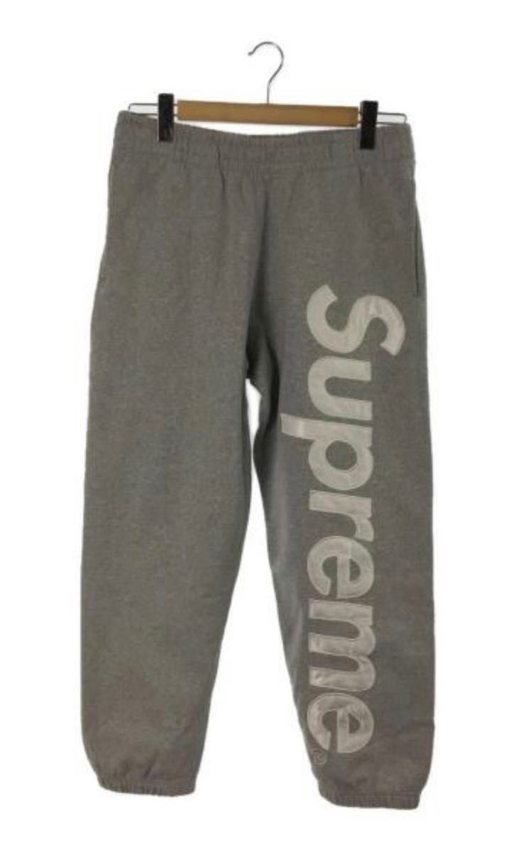 22AW SUPREME シュプリーム SATIN APPLIQUE SWEATPANT スウェットパンツ ロゴ BOX ボックス