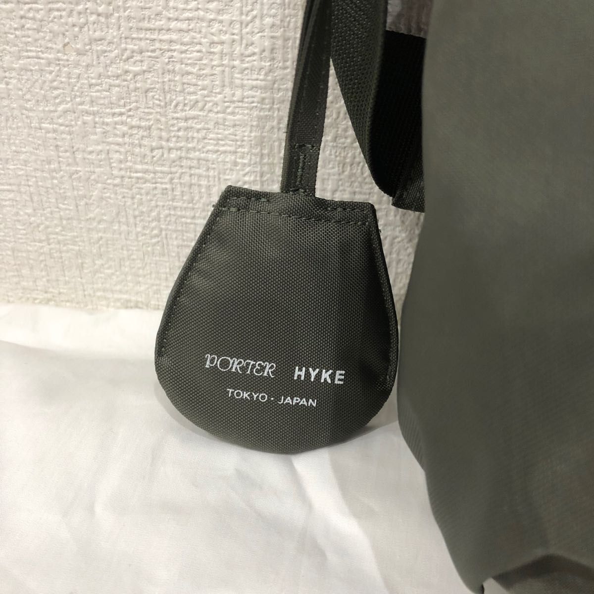 新品 未使用 タグ付PORTER × HYKE 2WAY BAG ポーター ハイク バッグ Olive drab LARGE