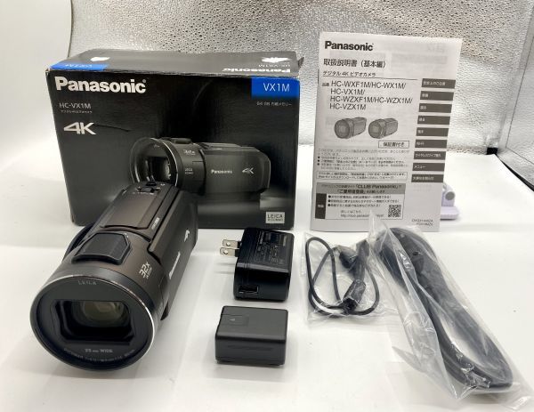 Yahoo!オークション - Panasonic 4K ビデオカメラ HC-VX1M-T...