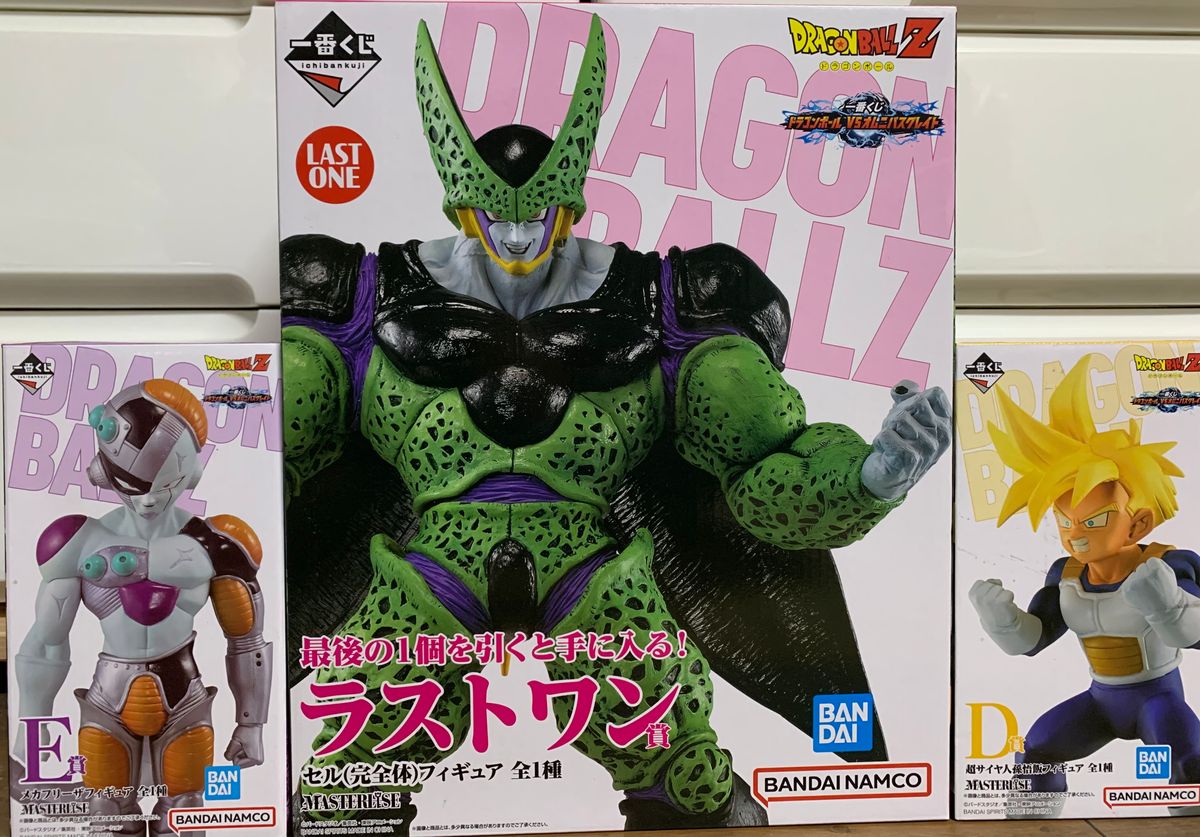 新品未使用　一番くじ　ドラゴンボールVSオムニバスグレイト　ラストワン賞　セル　E賞　メカフリーザ　D賞　孫悟飯