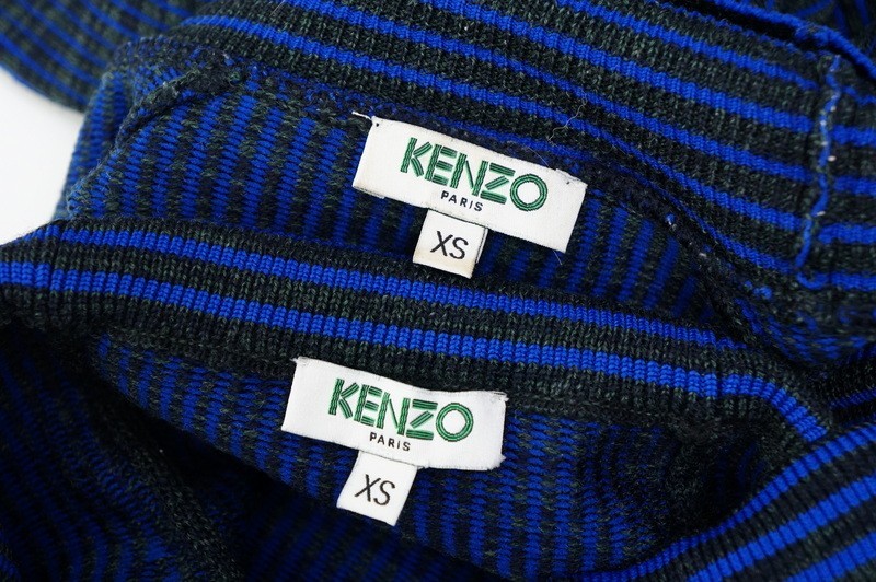 ネック】 KENZO ケンゾー ニットセットアップ フレアスカート