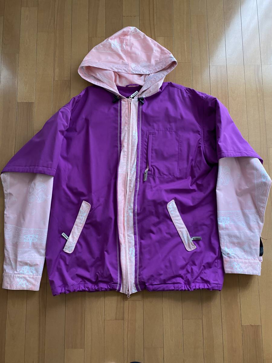 S.WEAR S-WEAR エスウェア ホーム.パープルピンク 上下セット XXXL