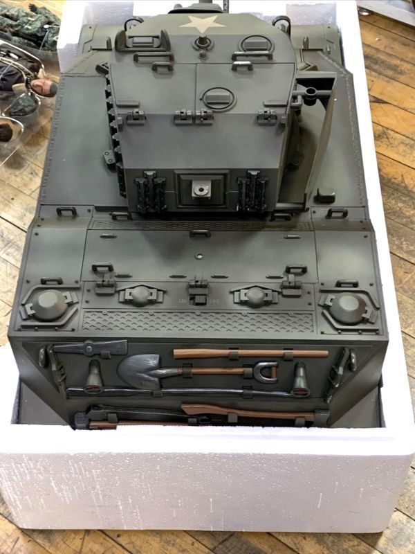 19年前の新品!1/6 ラジコン 戦車 M5 STUART TANK ミリタリー eva.gov.co