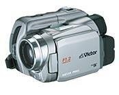 JVCケンウッド ビクター 液晶付デジタルビデオカメラ シルバー GR-DF590-S_画像1