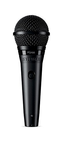 SHURE ダイナミック ボーカルマイクロフォン XLRケーブル PGA58-XLR家庭用電化製品