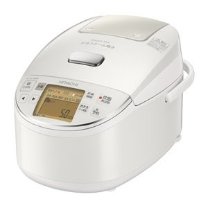 日立 圧力スチームIHジャー炊飯器(1升炊き) パールホワイトHITACHI