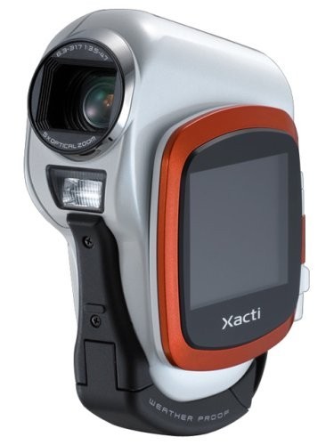 SANYO デジタルムービーカメラ Xacti DMX-CA6 オレンジ (生活防水)