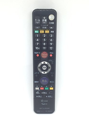 三菱電機 液晶テレビリモコン RL18502_画像1