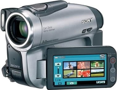 ソニー SONY DCR-DVD403 S デジタルビデオカメラ(DVD方式)_画像1