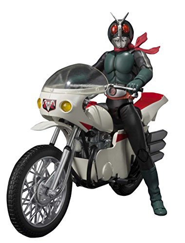 S.H.フィギュアーツ 仮面ライダー旧2号＆サイクロン号(改造Ver.)セット 約1_画像1